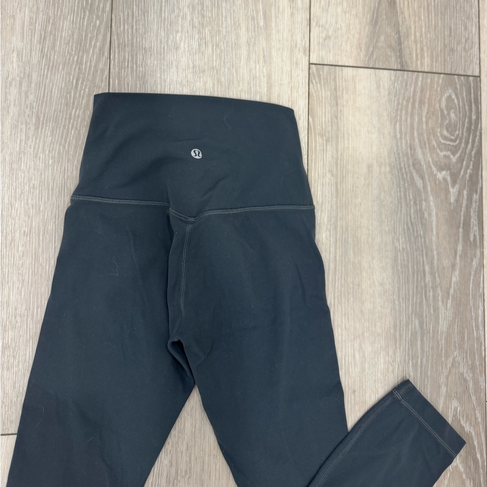 Lululemon Align Crop *21" Black Granite - Picture 2 of 5